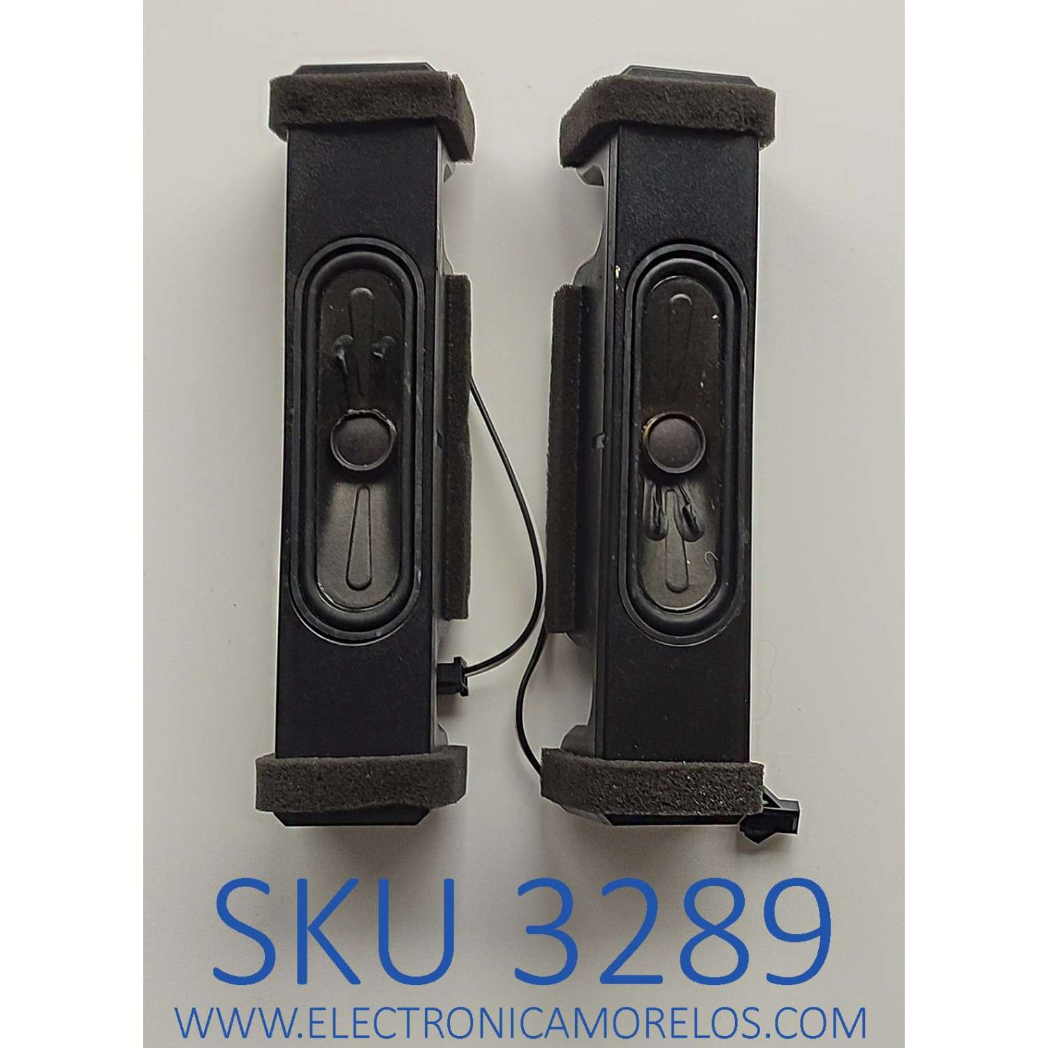 KIT DE BOCINAS PARA TV HISENSE / NUMERO DE PARTE M(315-3)BOX / 10W 8Ω / MODELO 32H3E	